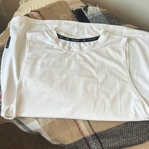 Under Armour White Sleeveless Top